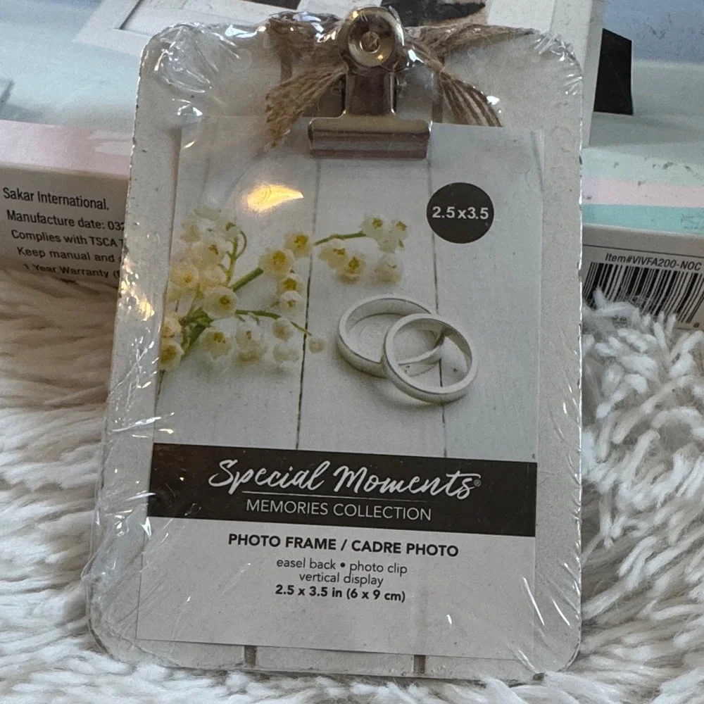 NEW Picture/Photo Frames: 2 Clip Frames, Mini and Instax Polaroid Double Frame